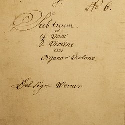 L 7, G.J. Werner, Sub tuum praesidium, Titelblatt-1.jpg