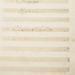 B 100, W.A. Mozart, Splendente deus, Clarino II-1.jpg