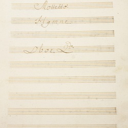 B 100, W.A. Mozart, Splendente deus, Oboe II-1.jpg