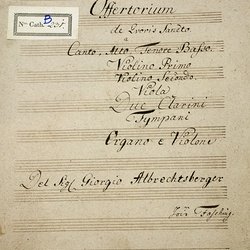 B 231, J.G. Albrechtsberger, Justus ut palma florebit, Titelblatt-1.jpg