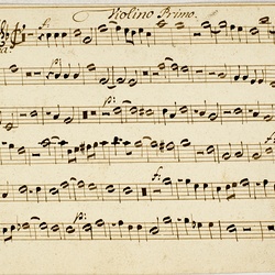 H 14, G.J. Werner, Alma redemptoris mater, Violino I-1.jpg