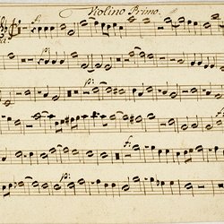 H 14, G.J. Werner, Alma redemptoris mater, Violino I-1.jpg