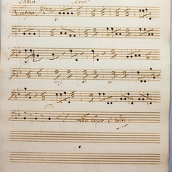 E 4, P. Anfossi, Vieni o sonno dolce - Treue Hirtin meiner Seelen, Violone-2.jpg