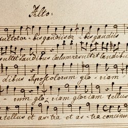 M 27, G.J. Werner, Exultet orbis gaudiis, Alto-2-2.jpg