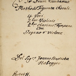 C 11, J.B. Habegger, Te Deum laudamus, Titelblatt-1.jpg