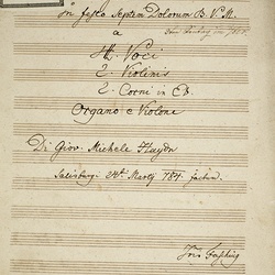 B 183, M. Haydn, Dolorosa et lacrymabilis es, Titelblatt-1.jpg