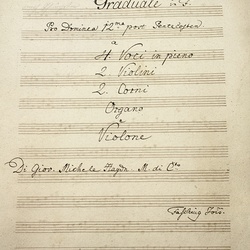 B 147, M. Haydn, Benedicam dominum in omni tempore, Titelblatt-1.jpg