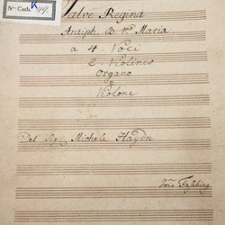 K 49, M. Haydn, Salve regina, Titelblatt-1.jpg