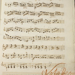 B 100, W.A. Mozart, Splendente deus, Violino I-5.jpg