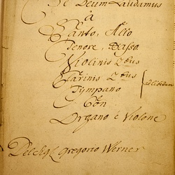 C 6, G.J. Werner, Te Deum laudamus, Titelblatt-1.jpg