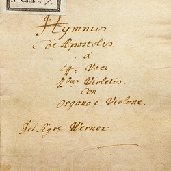M 27, G.J. Werner, Exultet orbis gaudiis, Titelblatt-1.jpg