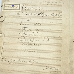 B 132, M. Haydn, Alleluia cognoverunt discipuli dominum, Titelblatt-1.jpg