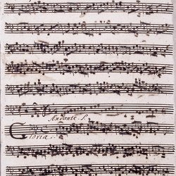A 67, G.J. Werner, Missa mixta, Violone-1.jpg