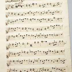 B 85, L. Hoffmann, Domine si insurgunt adversum, Violino I-1.jpg