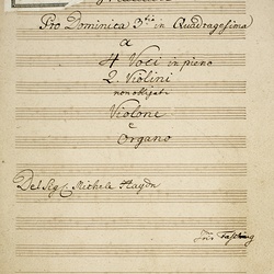 B 127, M. Haydn, Exurge domine non praevaleat, Titelblatt-1.jpg