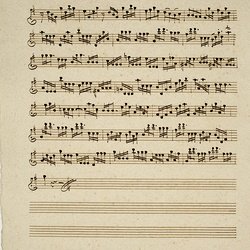 B 214, M. Haydn, Gloria et honore coronasti eum, Violino I-2.jpg