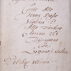 A 51, G.J. Werner, Missa primitiva, Titelblatt-1.jpg