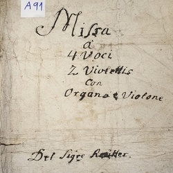 A 91, G. Reutter, Missa, Titelblatt-1.jpg