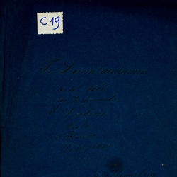 C 19, J.B. Henneberg, Te Deum laudamus, Umschlag-1.jpg