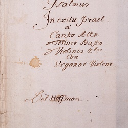 G 109, L. Hoffmann, Psalm, Titelblatt-1.jpg