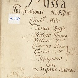 A 110, F. Novotni, Missa Purificationis Mariae, Titelblatt-1.jpg