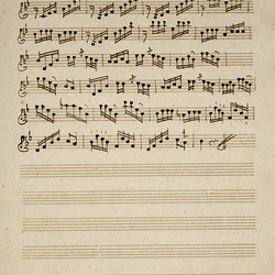 B 175, M. Haydn, Benedictus domine qui in tueris, Violino II-3.jpg