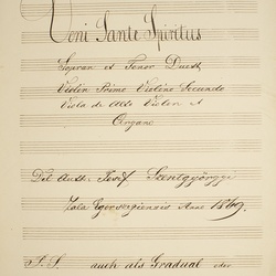 B 301, J. Szentgyörgyi, Veni sancte spiritus, Titelblatt-2.jpg