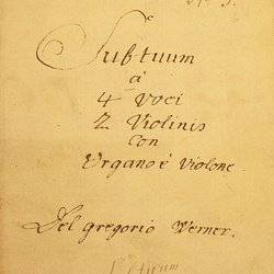 L 10, G.J. Werner, Sub tuum praesidium, Titelblatt-1.jpg