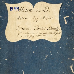 B 99, W.A. Mozart, Iesu rex tremendae majestatis, Titelblatt-1.jpg