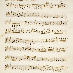 B 185, M. Haydn, Dilectus meus mihi et ego illi, Violino I-1.jpg