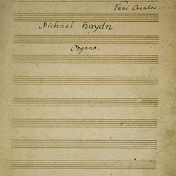 B 276, M. Haydn, Veni creator spiritus, Titelblatt-1.jpg