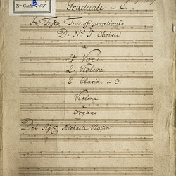 B 201, M. Haydn, Graduale Speciosus forma prae illis, Titelblatt-1.jpg
