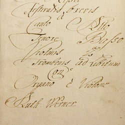 A 80, G.J. Werner, Missa festivalis brevis, Titelblatt-1.jpg