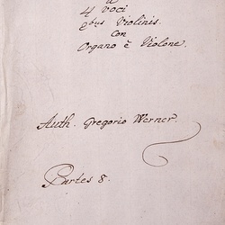 G 98, G.J. Werner, Lauretanische Litanei, Titelblatt-1.jpg