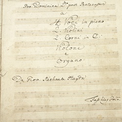 B 137, M. Haydn, Ad dominum eum cum tribularer, Titelblatt-1.jpg