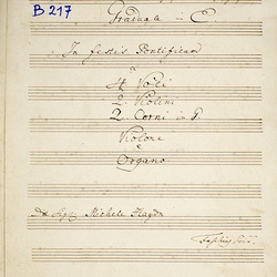 B 217, M. Haydn, Ecce sacerdos magnus qui, Titelblatt-1.jpg