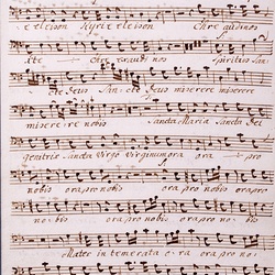 G 100, G.J. Werner, Lauretanische Litanei, Basso-1.jpg