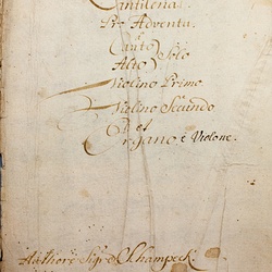 E 12, M. Schampeck, Cantilena pro Adventu, Titelblatt-1.jpg