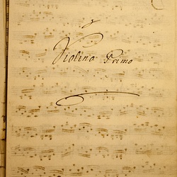 B 48, G.J. Werner, Domum tuam domine, Violino I-1.jpg