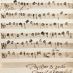 M 21, G.J. Werner, Christe redemptor omnium, Violino II-1.jpg