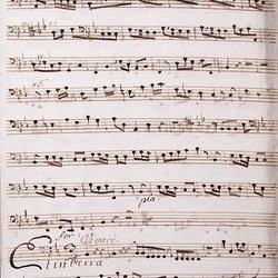 A 75, G.J. Werner, Missa Hic labor hoc opus est, Violone-1.jpg