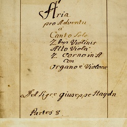 E 66, J. Haydn, Eine Magd eine Dienerin Mariae, Titelblatt-1.jpg