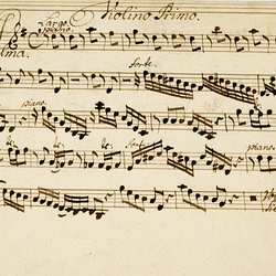 H 4, G.J. Werner, Alma redemptoris mater, Violino I-1.jpg