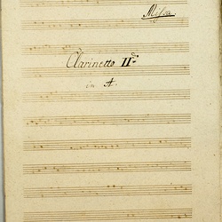 A 142, M. Haydn, Missa sub titulo Mariae Theresiae, Clarinetto II-1.jpg