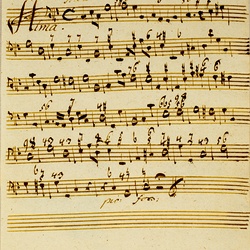 H 13a, G.J. Werner, Alma redemptoris mater, Organo-1.jpg