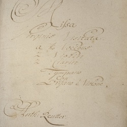 A 85, G. Reutter, Missa Virginis visitatae, Titelblatt-1.jpg