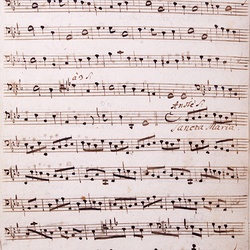 G 104, G.J. Werner, Lauretanische Litanei, Violone-1.jpg